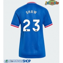 Maglie da calcio Manchester United Luke Shaw #23 Seconda Maglia Femminile 2026-27 Manica Corta